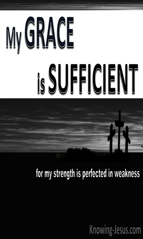 2 Corinthians 12:9 All Sufficiency of God (devotional)04-21 (white)